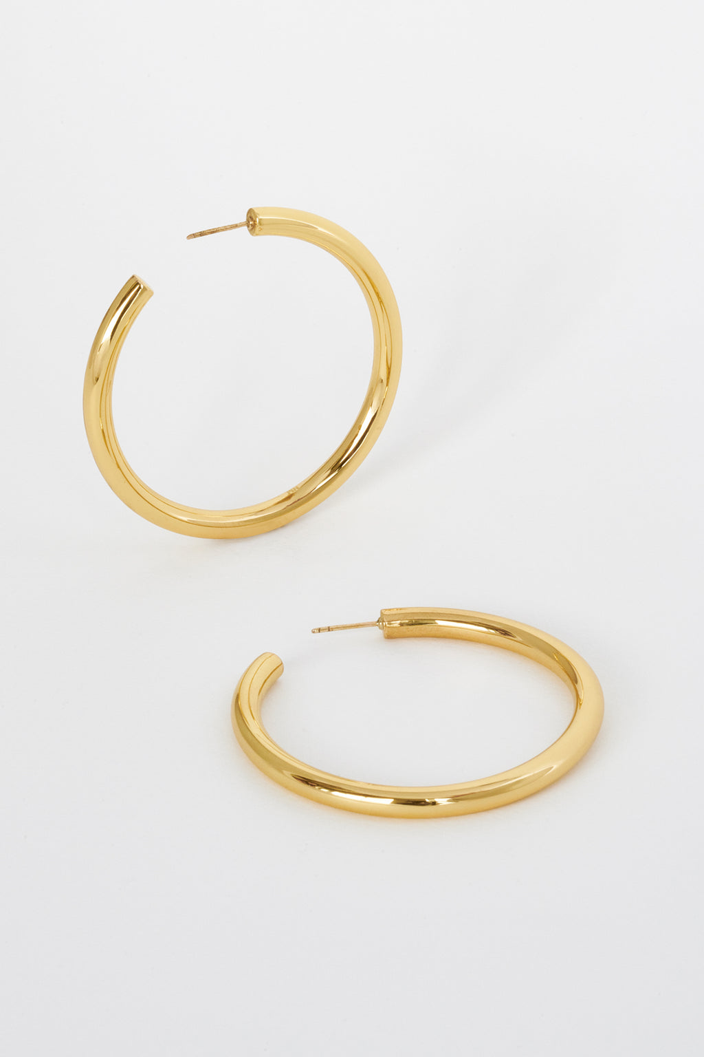 Custom, 15 Pairs 80mm Large buying Raw Brass Lightweight Tube Hoops, Bold Extra Large Style, Minimal Simple Hoops, Factory Custom